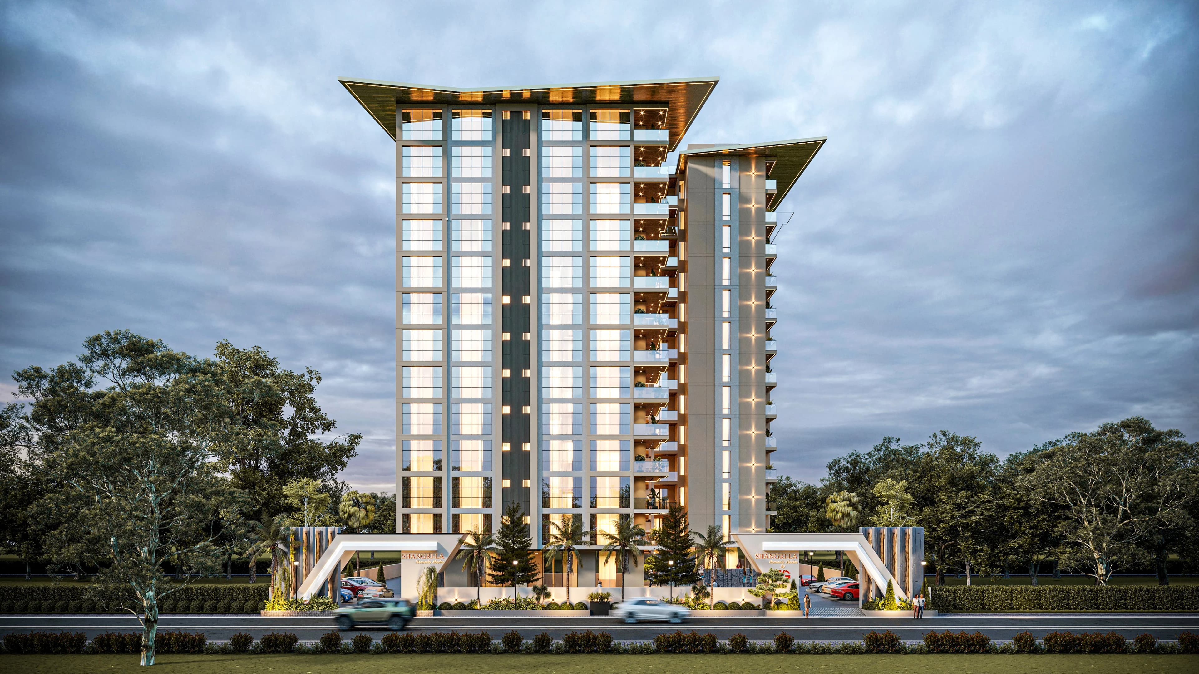 Shangri-La project image - Luxury 3 & 4 BHK Residences
